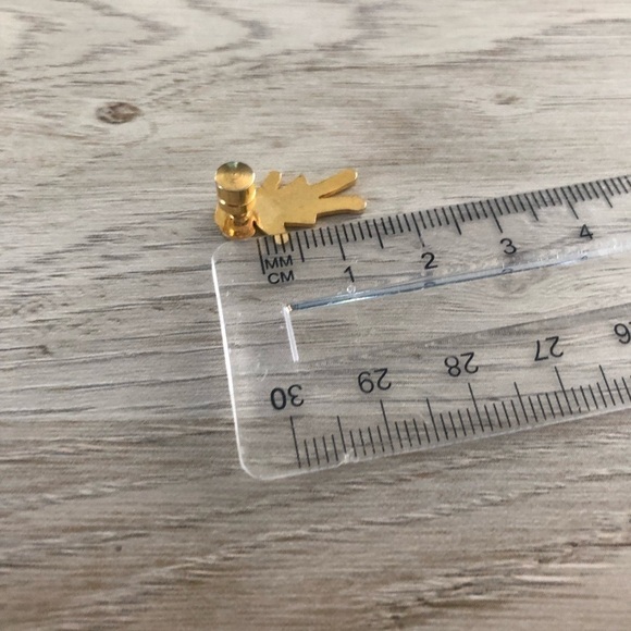 Gold Tone Doll Pin - Picture 2 of 2